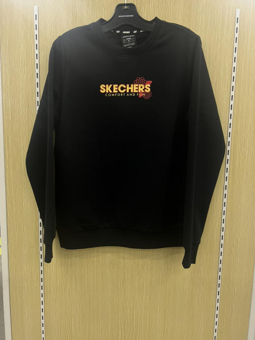 XY｜Skechers斯凯奇中国风印花上衣女休闲运动卫衣潮百搭时尚L122W072 商品图0