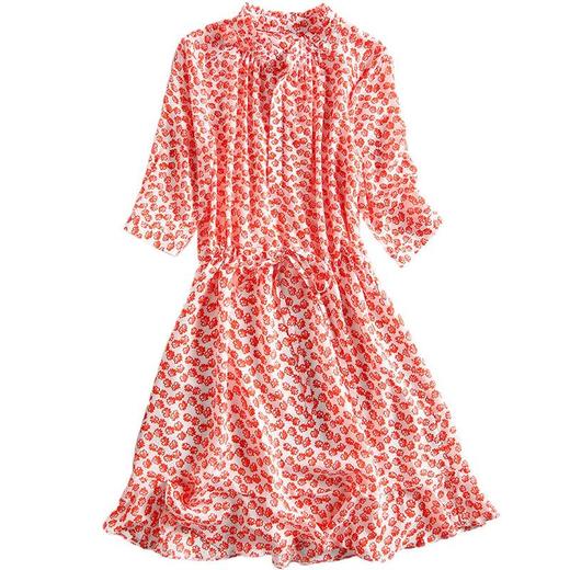 【秒杀】2026年新款女感法式清新裙子气质显瘦减龄小众碎花连衣裙女夏 商品图4