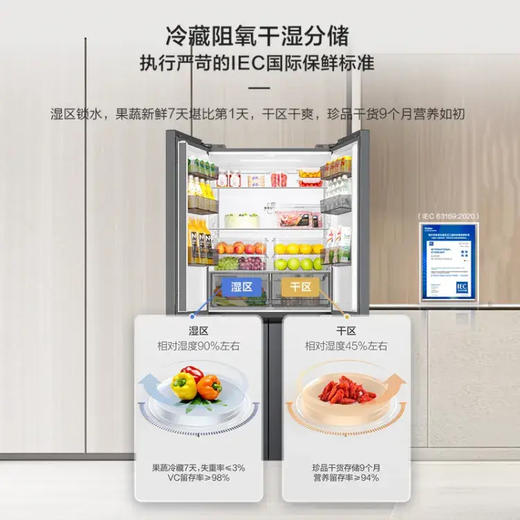 海尔（Haier）冰箱 BCD-501WGHTDC4FSU1 商品图6