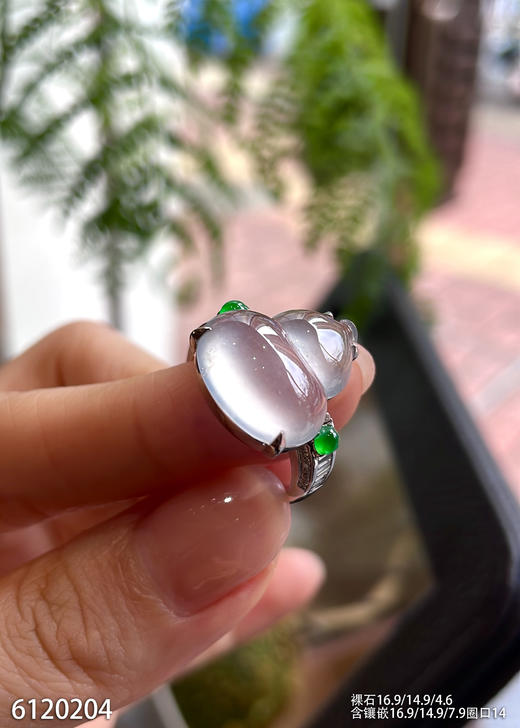 6120204，葫芦戒指。具体价格微信咨询 商品图3