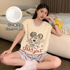 【GZ】无忧购带胸垫睡衣女夏季索罗娜背心卡通可外穿家居服套装（截单后3-5天发货） 商品缩略图5