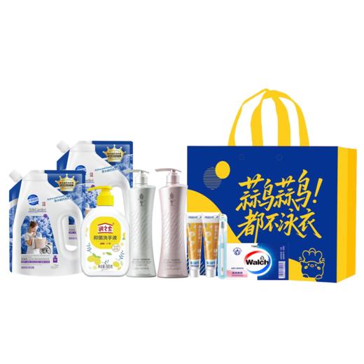 阿道夫/冷酸灵/立白/威露士/蔬果园 家庭清洁礼包 1000ml+1865g（赠：礼袋随机） 商品图0