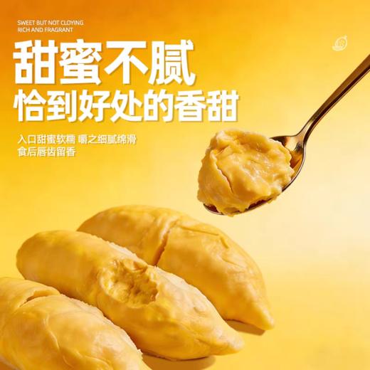 【生产日期3月16日】泰国金枕树熟冷冻榴莲A级新鲜果肉  袋装800克（带核） 商品图0