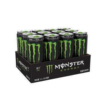 魔爪（Monster）原味 劲爆 能量饮料 维生素 功能饮料 330ml*12罐 商品图5