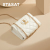 星期六菱格纹小香风斜挎链条单肩包SSD521A0GW 商品缩略图4