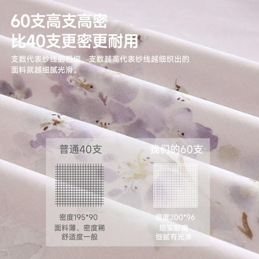 60支天丝棉印花四件套(星坠荒野) 商品图3