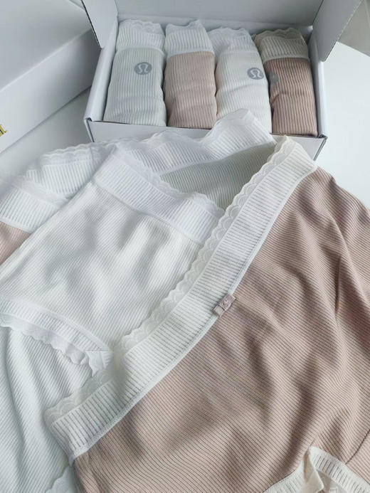 lulu春夏螺纹女内裤（4条装） 商品图10