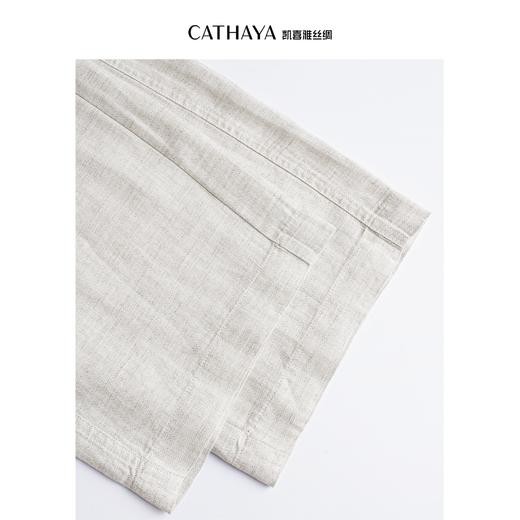 凯喜雅 天丝亚麻直筒裤（5-7天发货） 商品图5