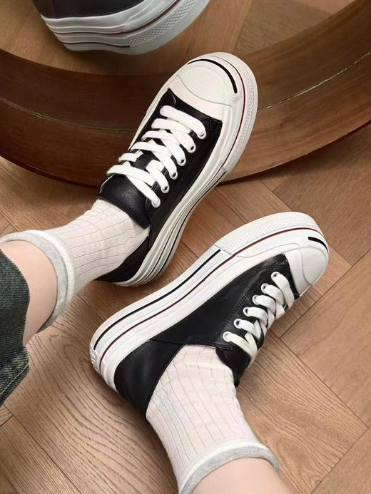 CZA真皮厚底休闲鞋 商品图5