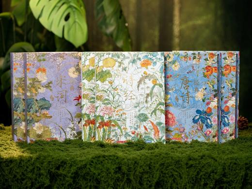 《唐诗宋词诗经·纪念套 》【无刷边】，赠：藏书票4、别册2、画册1、思维导图2， 商品图5