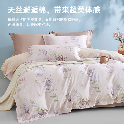 60支天丝棉印花四件套(星坠荒野) 商品图1