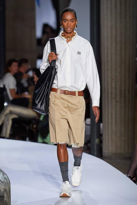 Mi*u 金属搭扣Nappa腰带 商品图6