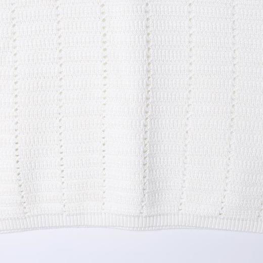 SDSA男装2026新款高贵轻奢老钱风肌理提花针织圆领短袖T恤百搭 商品图3