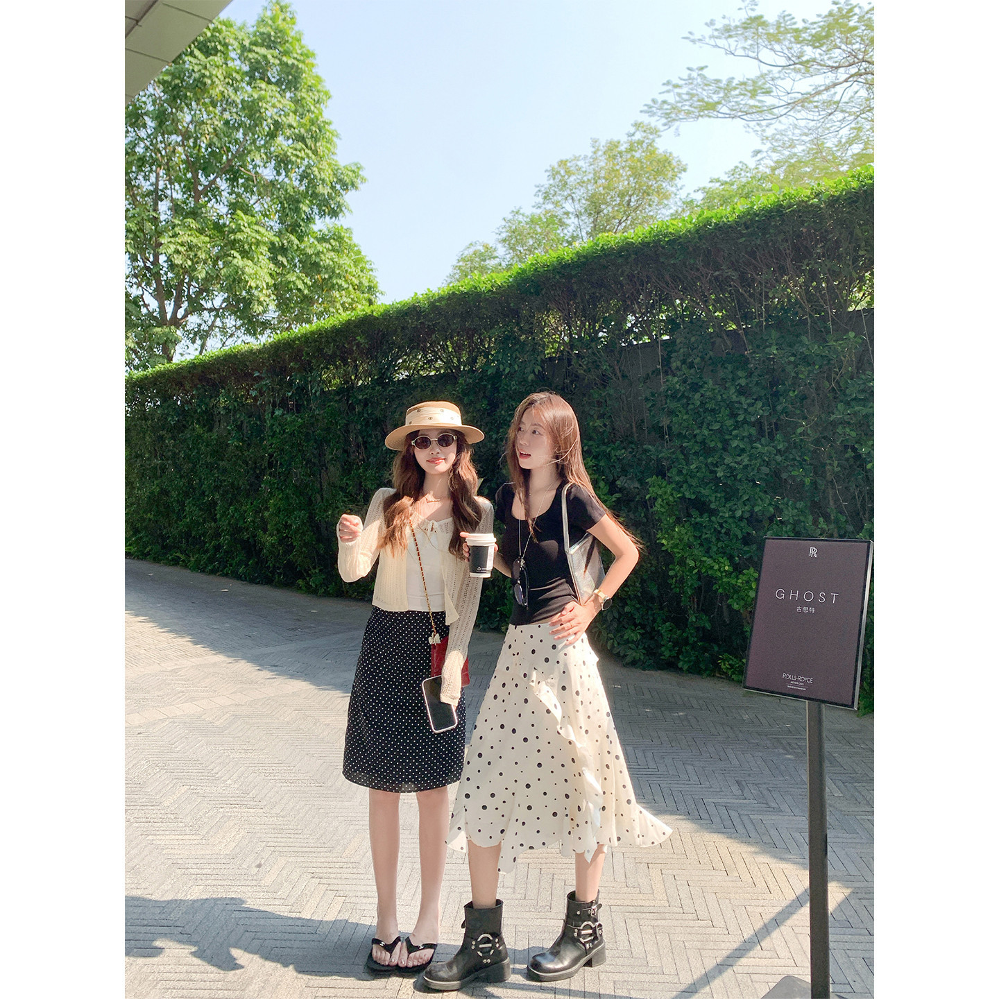 <曾小咸推荐>【4/15-4/17一件88折拍2件8折】不规则下摆荷叶边半身裙【预售7-15天发货】