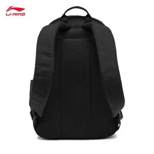李宁男女同款双肩包2026新款通勤运动背包学生黑色书包ABSW213 DS 商品图4