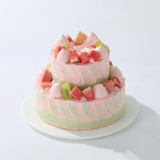 【芭乐鲜果乐园】抹茶芭乐蛋糕，清爽抹茶遇上清甜芭乐，茶香果香清新馥郁，一口芭乐幸福快乐（今日特惠） 商品图1