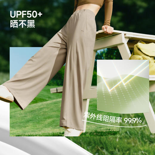 【26春夏新品】蕉下女士超凉感阔腿防晒裤AL844 商品图3