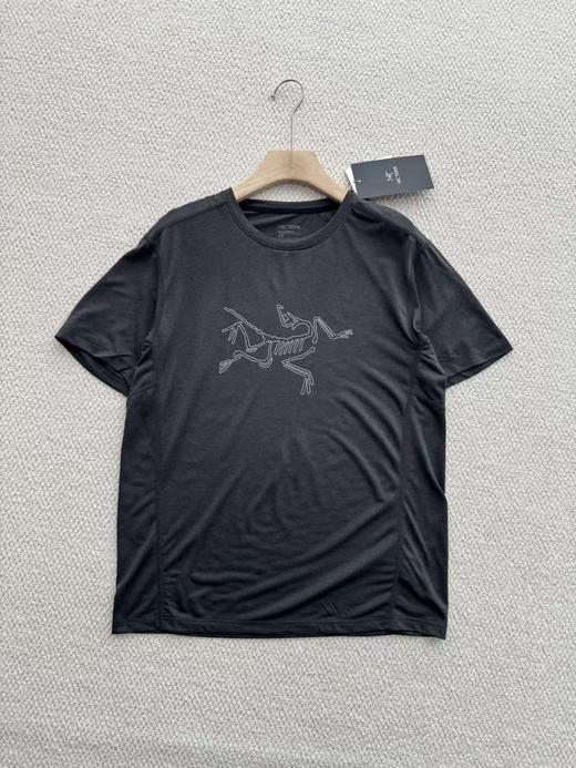 点此购买 始祖鸟夏季男士清爽娄空CORMAC CREW阳离子速干短袖T恤 ggd 345083 商品图2