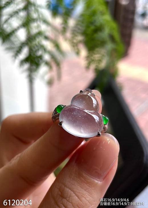 6120204，葫芦戒指。具体价格微信咨询 商品图2