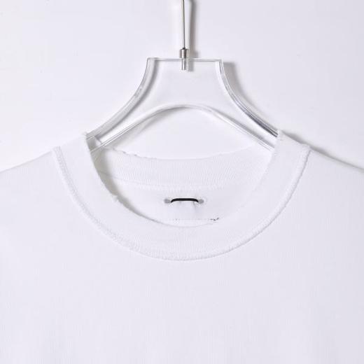 SDSA男装2026新款轻奢潮牌宽松撞色下摆拼接破洞圆领短袖T恤百搭 商品图1