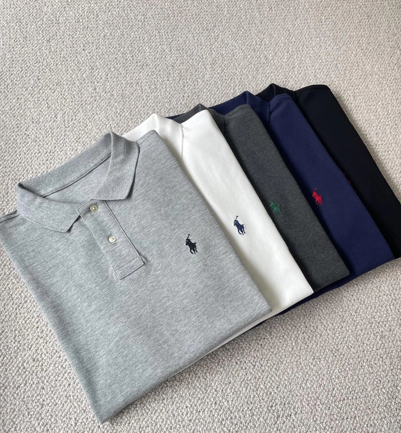 万年经典款！ 纯元   小马男士polo   劳五色翻领polo衫    女生可穿小码