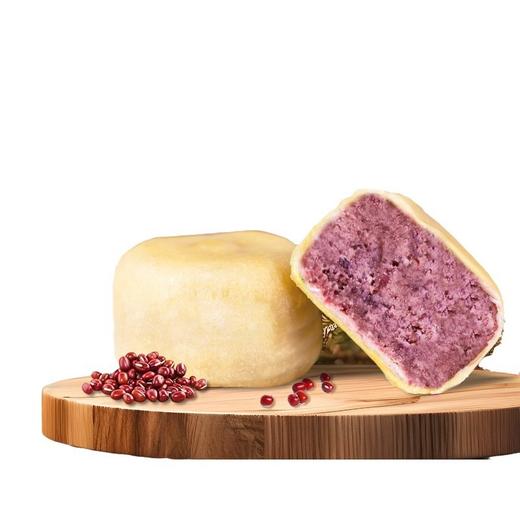 【不甜不腻！内馅细腻】0蔗糖手工冰皮绿豆饼红豆冰网红绿豆饼早餐小吃传统老式营养糕点。xb 商品图4