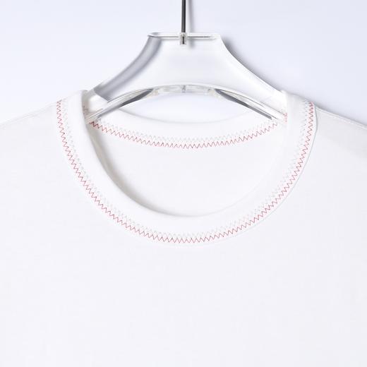 SDSA男装2026新款高贵轻奢潮牌领口缝线设计圆领短袖T恤百搭休闲 商品图1