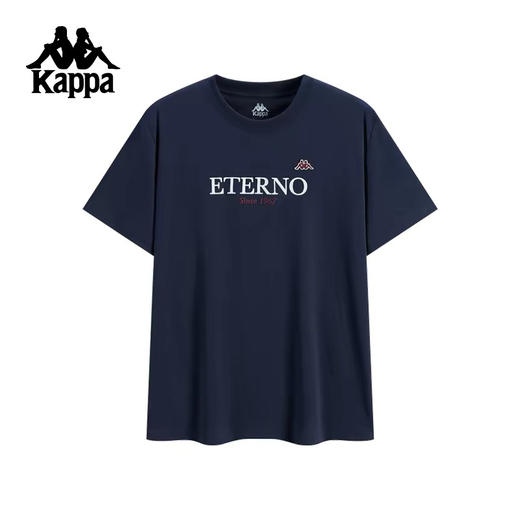 MJ｜Kappa卡帕背靠背运动男子2026夏季新款运动休闲圆领t恤短袖女上衣 商品图1