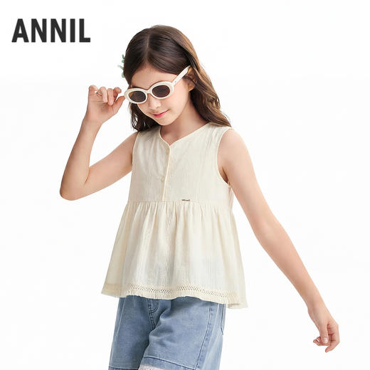 女童上衣夏季新款安奈儿童装EG622809 商品图2