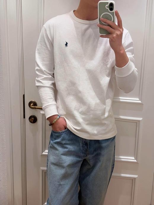 拉夫劳伦 刺绣经典长袖T恤 商品图2