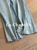 专柜实拍【莱赛尔+棉】拉夏贝尔/La Chapelle版正不挑人！高腰显瘦复古直筒牛仔裤弹力舒适百搭长裤 商品缩略图7