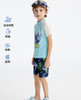 【店庆提前购】8楼爱慕儿童Aimer Kids男孩浪与鲸灵短袖泳衣AK267L491，吊牌价329元 商品缩略图1