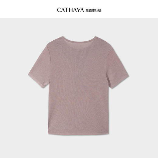 凯喜雅 针织圆领T恤（5-7天发货） 商品图4