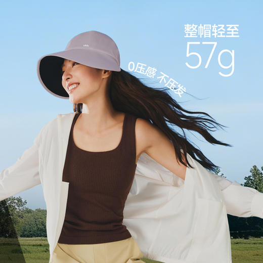 【蕉下女士侧脸黑胶鸭舌防晒帽】周二（4.14）中午12点开始 BM715  FF2 商品图1