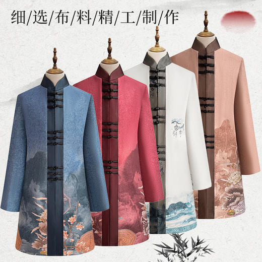 （花容月貌）高配八件套寿衣高档女士纯棉全套殡葬寿服 商品图1