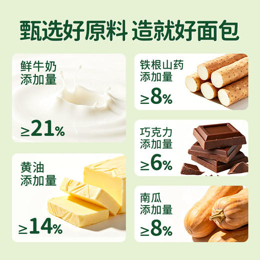 三只松鼠 三只松鼠 早啊熊猫-三款厚切小吐司300g 黄油添加≥14% 短保21天-fx 商品图6