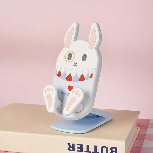 大英博物馆爱丽丝漫游奇境系列怀表兔懒人桌面折叠手机支架 商品图1