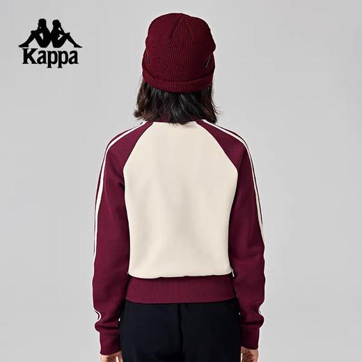 XXMKappa卡帕背靠背运动外套女款复古上衣针织撞色开衫卫衣 商品图1