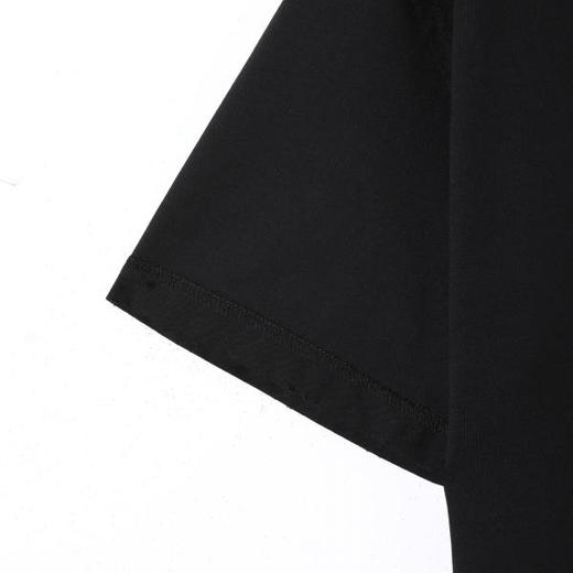 SDSA男装2026新款轻奢美式撞色印花字母圆领短袖T恤小标设计百搭 商品图3