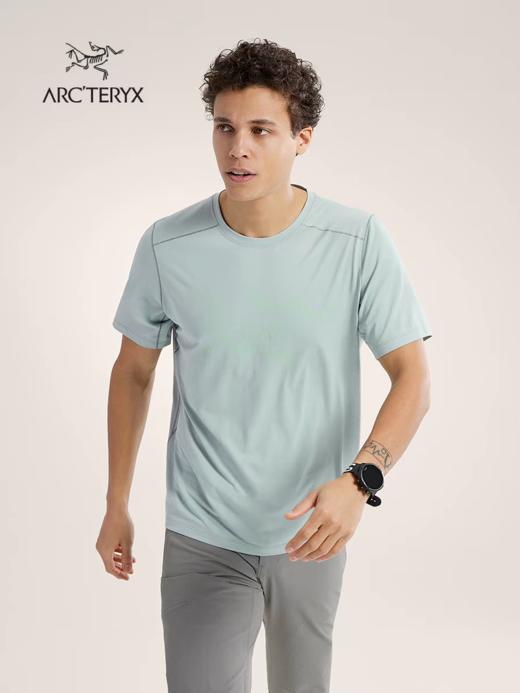 点此购买 始祖鸟夏季男士清爽娄空CORMAC CREW阳离子速干短袖T恤 ggd 345083 商品图5