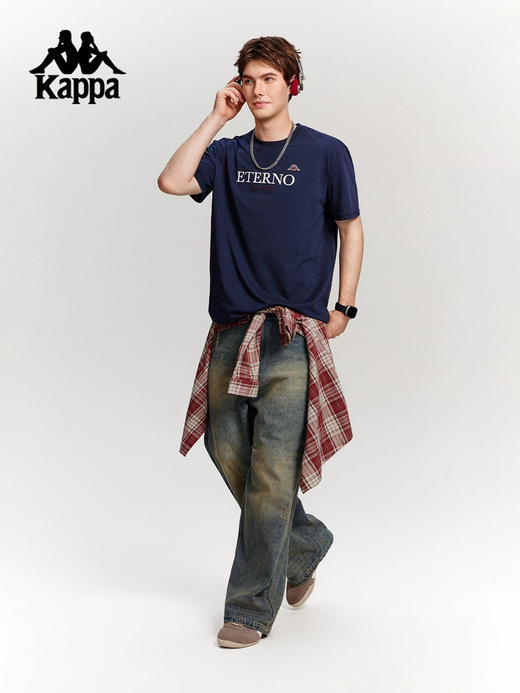 MJ｜Kappa卡帕背靠背运动男子2026夏季新款运动休闲圆领t恤短袖女上衣 商品图2