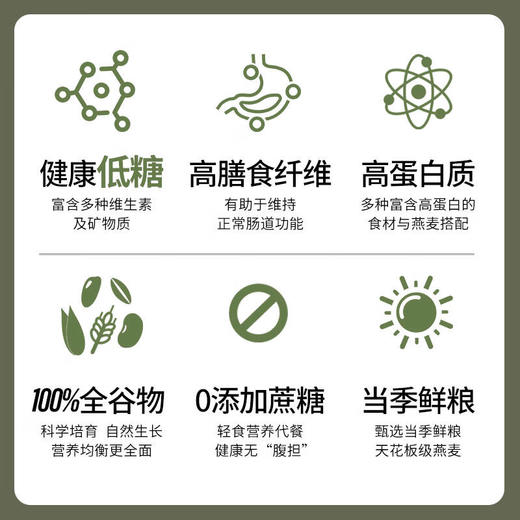 中国农科院世壮五黑粗粮麦片营养燕麦芝麻黑麦混合懒人速食早餐 商品图4