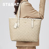 星期六优雅印花大容量休闲托特包SSD521A089 商品缩略图2