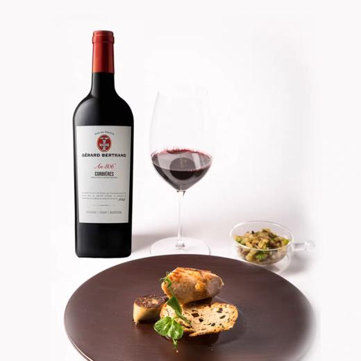 吉哈伯通 传晟科比埃806千红葡萄酒法国进口14%vo1 750ML 商品图2