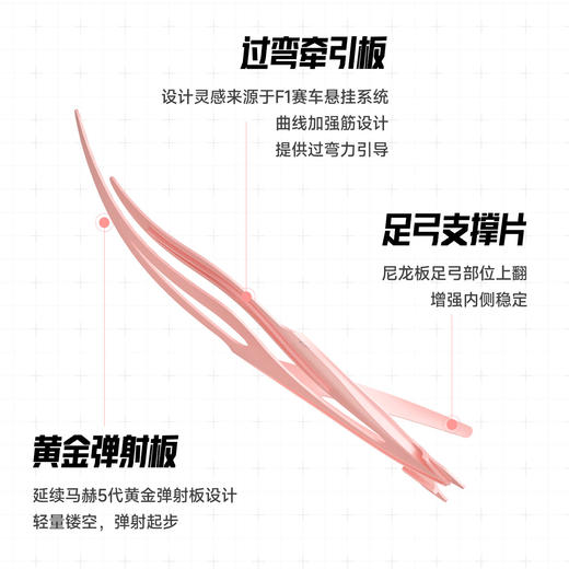 安踏马赫6代丨缓震专业跑步鞋女中考体测训练比赛运动鞋122615583 商品图4