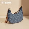 星期六复古牛仔印花单肩包SSD521A0HR 商品缩略图1