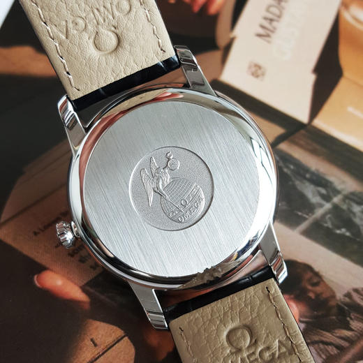 【95新】OMEGA 欧米茄424.13.40.21.02.004天文台认证同轴自动机械机芯 日期显示、动力储备显示39.5MM（男款）碟飞系列 精钢280326AK01 商品图6