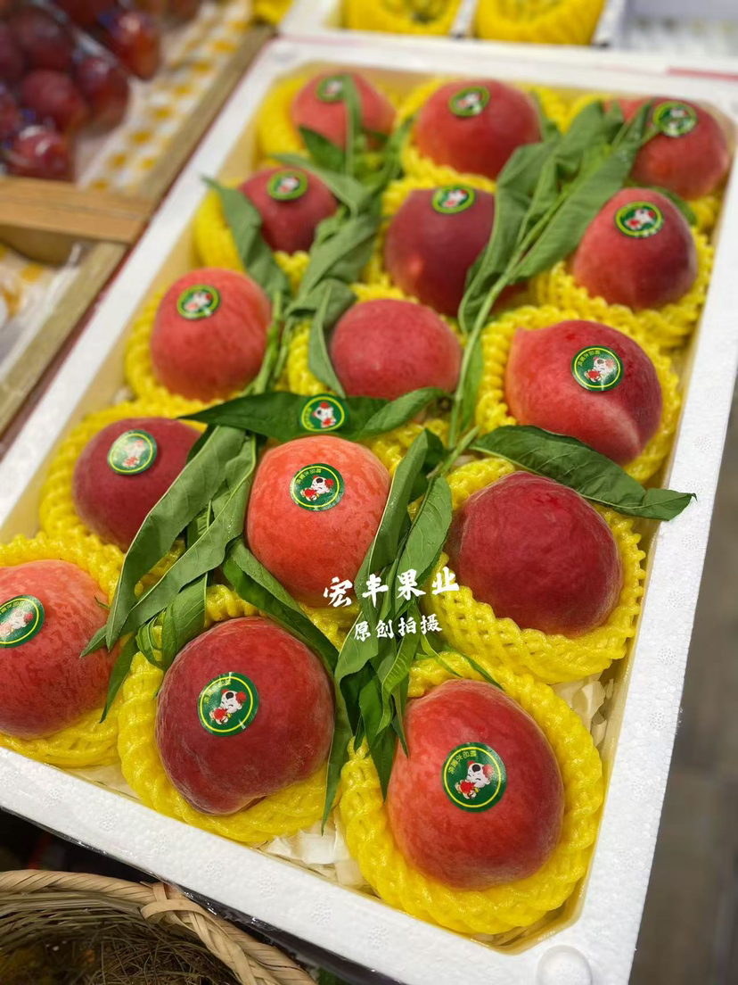 【宏丰精选】春雪水蜜桃，口感脆甜，尝鲜价19.8一斤