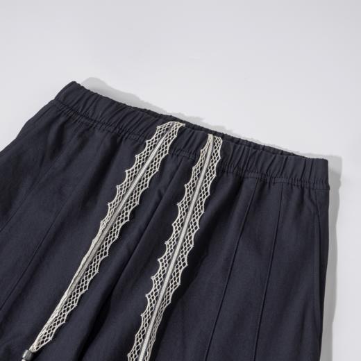 Grace&Glam 宝藏裤莫代尔舒适显瘦弯刀阔腿裤 休闲通勤优雅文艺气质减龄 商品图2