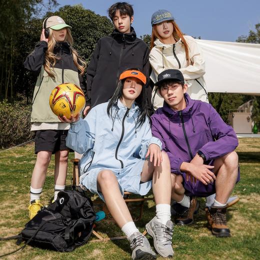 【79元防晒套装】夏季新款男女防晒服皮肤衣情侣套装UPF50+轻薄户外防紫外线短裤两件套 商品图1